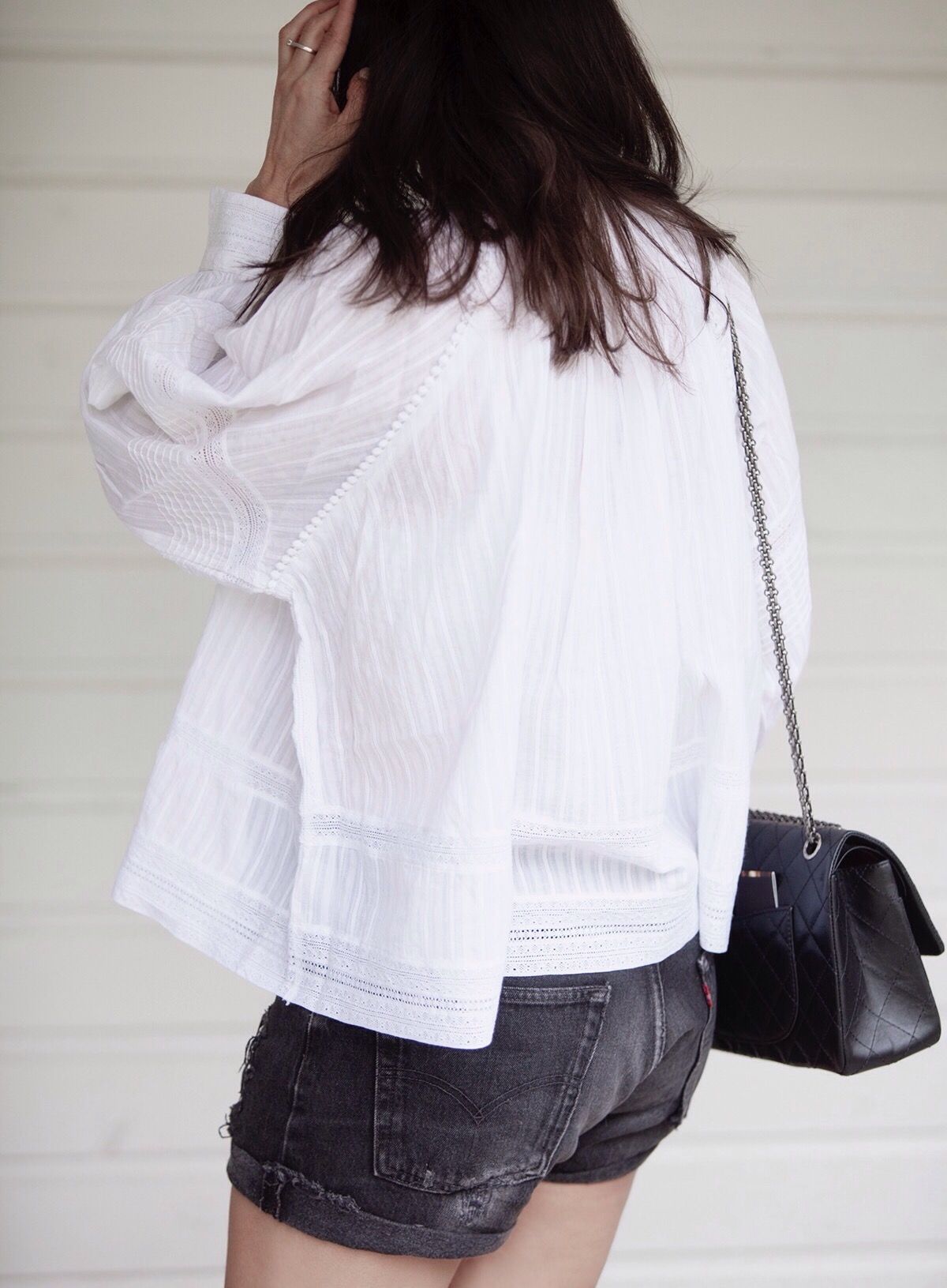 Zadig Voltaire top white skulls BlogForShops for Perfectlybasics.com streetstyle look of the day spring summer styling